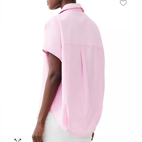 French Connection Popover Top - Lilac - Medium - Picture 9 of 9